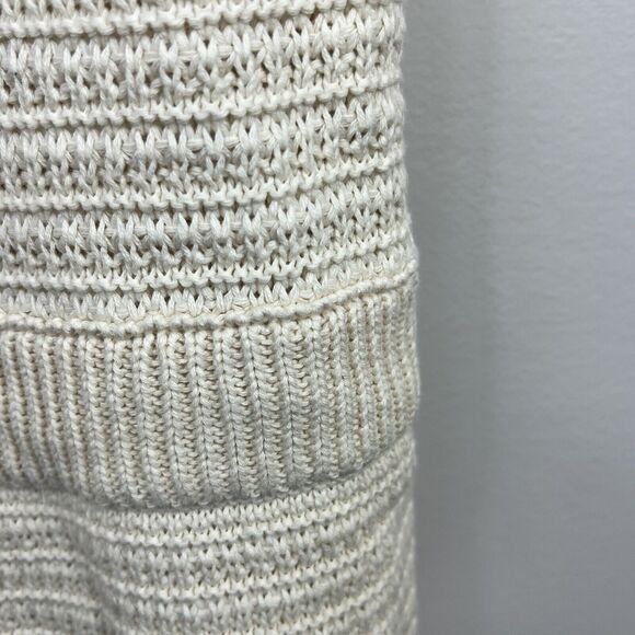 Universal Thread Beige Cotton Crochet Knit Sleeveless Romper Sz S NWT - Picture 13 of 14